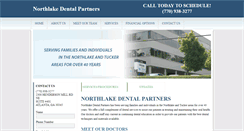 Desktop Screenshot of northlakedental.net